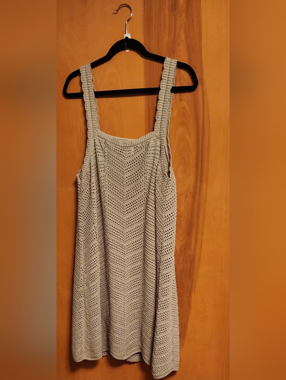 Plus Size A New Day Open-Weave Knit Dress